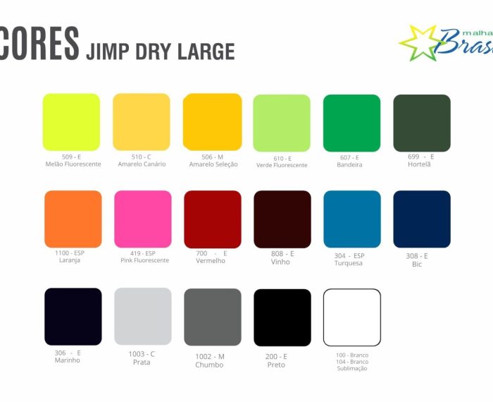 Catalogo de Cores | 7535 – Jimp Dry Large Catalogo de Cores | 7535 - Jimp Dry Large