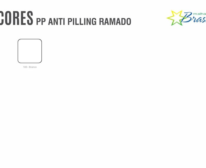 Catalogo de Cores | PP Anti Pilling Ramado Catalogo de Cores | PP Anti Pilling Ramado